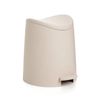 Tatay Ecohome - Cubo De Baño De 3l Gama Standard Con Pedal. Color Beige