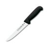 3 Claveles Proflex - Cuchillo Profesional Deshuesador Ancho 18 Cm Microban. Negro