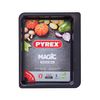 Pyrex Magic - Fuente Para Hornear Rectangular En Acero Antiadherente 30 X 23 Cm