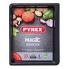 Pyrex Magic - Fuente Para Hornear Rectangular En Acero Antiadherente 40 X 31 Cm