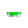 Glasslock Classic - Recipiente Hermético Rectangular De 0.4l En Vidrio Templado. Verde