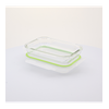 Glasslock Plus Type - Recipiente Rectangular De 0.35l En Vidrio Templado Con Tapa Alta