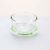 Glasslock Bowl - Ensaladera Hermética Redonda Con Tapa De 0.4l En Vidrio Templado