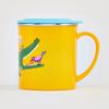 Cuitisan Baby - Taza Infantil De 0.3l En Cromosteel Con Tapa. Apta Microondas. Amarillo