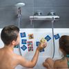 Shuffle Aqua Frozen -juego De Cartas Infantil Impermeable Para Baño.rompecabezas Y Parejas