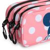 Disney Minnie Closer - Estuche Escolar Triple Portatodo Tres Cremalleras Trick Fan Rosa