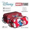 Disney Lilo Y Stitch Kiss - Estuche Escolar Triple Portatodo Tres Cremalleras Trick Fan Ro