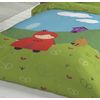 Funda Nordica Infantil / Juvenil Reversible Caperucita. Cama De 90 ( 150 Ancho X 260 Cm. Largo).