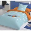 Funda Nordica Infantil/juvenil Reversible Aviador Azul  Cama 90