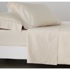 Juego De Sábanas Satén Algodón Egipcio 300 Beige 180x260 Cama 105