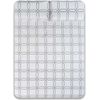 Funda Nórdica Tranquility Percal Algodón Gris Y Blanco Cama De 90