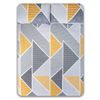 Funda Nordica Reversible Geka Algodón Poliéster Gris 150 X 260 Cama De 90