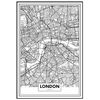 Póster Mapa De Londres 21x30cm