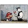 Póster Banksy Super Mario 50x35cm