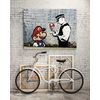 Póster Banksy Super Mario 50x35cm