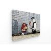 Lienzo Banksy Super Mario 30x21cm