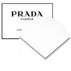 Panorama Cuadro De Aluminio Cartel Prada Marfa Blanco 50x35cm - Impreso En Aluminio Dibond Blanco De Alta Calidad - Cuadros Para Salón - Cuadro Diseño De Moda - Láminas Decorativas - Cuadros Modernos