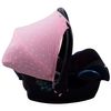 Capota Para Silla De Coche Compatible Con Maxi Cosi Cabriofix Pink Sparkles