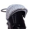 Cubre Capota Para Silla De Paseo Compatible Con Stokke Xplory Y Crusi Jyoko Black Star