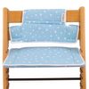 Cojín Para Trona Compatible Con Stokke Tripp Trapp Jyoko Blue Sparkles