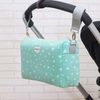 Bolso Compacto Con Anclajes Jyoko Para Silla De Paseo Mint Sparkles