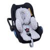 Cojín Reductor Universal Para Silla De Coche Y Capazo (2 Piezas) Jyoko White Star