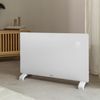 Convector Eléctrico De Cristal Con Wifi, Blanco, 780x75x470 Mm (sin Patas) / 780x240x520 Mm (con Patas), Create - Warm Crystal 2000w