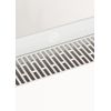 Convector Eléctrico De Cristal Con Wifi, Blanco Con Ruedas, 780x75x470 Mm (sin Patas) / 780x240x520 Mm (con Patas), Create - Warm Crystal 2000w