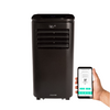 Aire Acondicionado Portátil 3 En 1 Wifi 9000 Btu, Negro, 365x355x713 Mm, Create - Silkair Connect