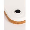 Báscula De Baño De Bioimpedancia De Bambú, Exclusive, 260x260x30 Mm, Create - Balance Body Bamboo Smart