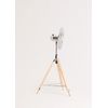 Ventilador De Pie 80w, Cromado, 70x63x135cm, Create - Air Tripod Retro