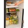 Frigorífico Retro 107l , Negro-oro Rosa, 560x540x840 Mm, Create- Retro Fridge