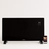 Convector Eléctrico De Cristal Con Wifi, Negro, 850x75x465 Mm, Create - Warm Crystal 2500w