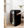 Frigorífico Retro 107l , Negro-negro, 560x540x840 Mm, Create- Retro Fridge