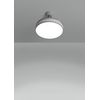 Ventilador De Techo 40w Silencioso Ø108 Cm, Blanco- Transparente- Con Luz- Mando A Distancia, Create - Wind Clear