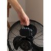 Ventilador Industrial De Suelo, 16", Negro, 510x200x500mm, Create - Air Floor Retro