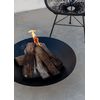 Brasero Exterior, Negro, 720x720x240 Mm, Create - Fire Bowl