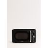 Microondas Grill Digital 900w, Negro, 26x26x25, Create - Microwave Retro