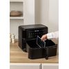 Freidora Sin Aceite 10 L Con Separador, Negro, Create - Fryer Air Dual