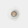 Leds·c4 Downlight Lite Ø88mm 6.7w Blanco Cálido - 2700k Cri 80 46.5º On-off Blanco Ip