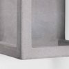 Akunadecor - Aplique De Exterior Cemento Gris Box