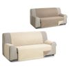 Valentia Home Cubre Sofá Reversible Rombo 2 Plazas Beige/cuero