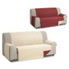 Valentia Home Cubre Sofá Reversible Rombo 2 Plazas Beige/rojo