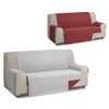 Valentia Home Cubre Sofá Reversible Rombo 4 Plazas Gris/rojo