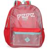 Mochila Cristal Rojo 42cm Pepe Jeans London