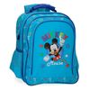 Mochila Escolar Mickey Stars Dos Compartimentos 38 Cm