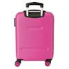 Maleta De Cabina Minnie Rígida 55cm Sunny Day Flores Fucsia