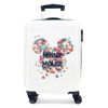 Maleta De Cabina Minnie Rígida 55cm Sunny Day Flores Azul