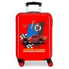 Maleta De Cabina Rígida Lightning Mcqueen Roja 55 Cm