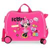 Maleta Infantil 2 Ruedas Multidireccionales Enjoy Minnie Icon Fucsia